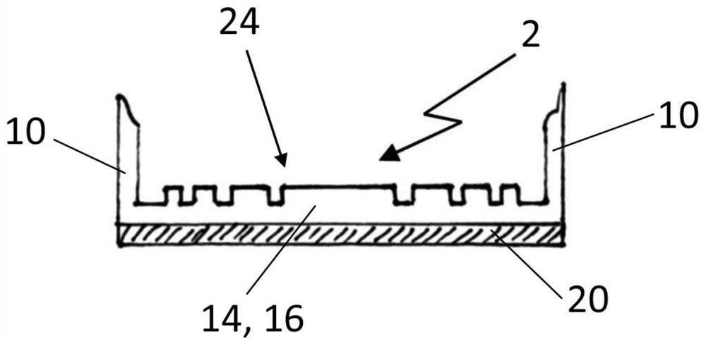 Radar measurement device and arrangement of a radar measurement device on a container