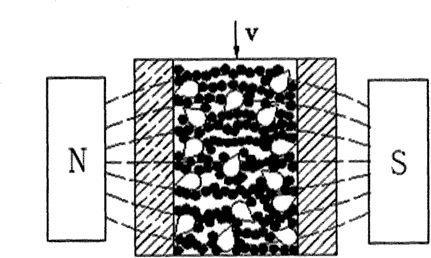 Method for calculating material removal rate for liquid magnetic grinding tool small hole finishing processing