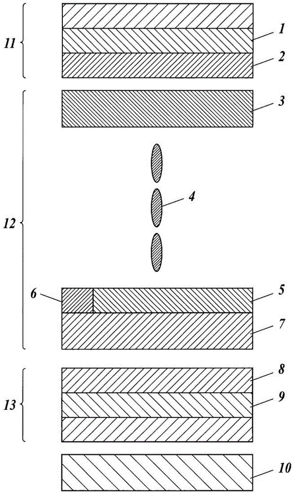 Vertical alignment type liquid crystal display device and manufacturing method thereof