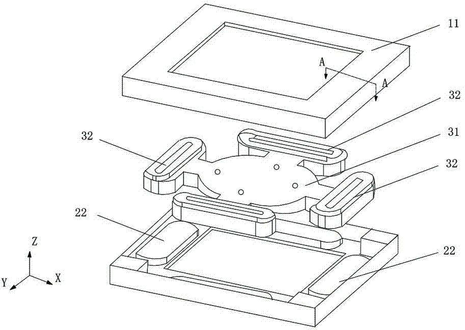 Two-freedom-degree voice coil driving device