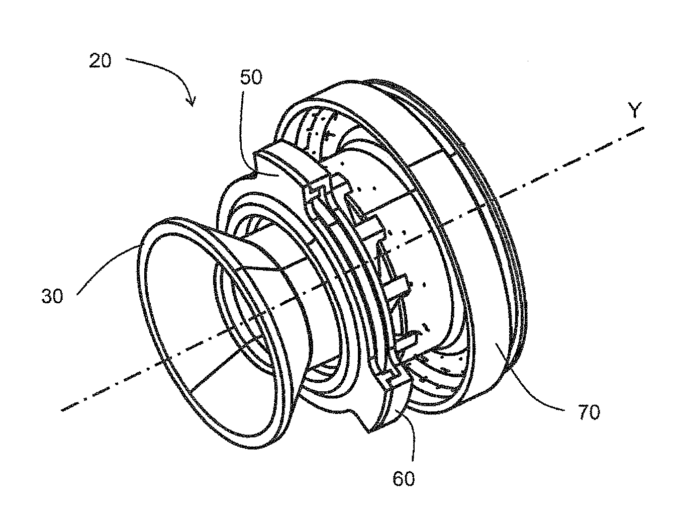 Device for injecting a mixture of air and fuel, and combustion chamber and turbomachine provided with such a device