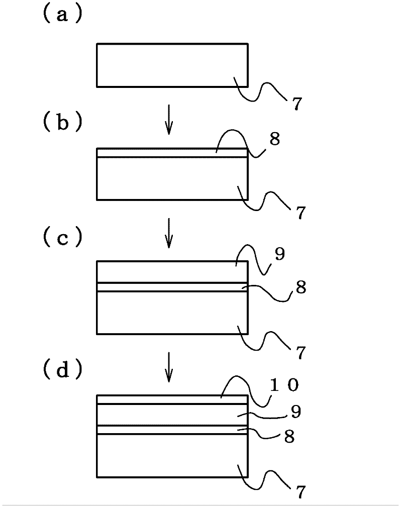 Internally modified substrate for epitaxial growth, crystal film-forming body, device, bulk substrate manufactured using same, and method for manufacturing them