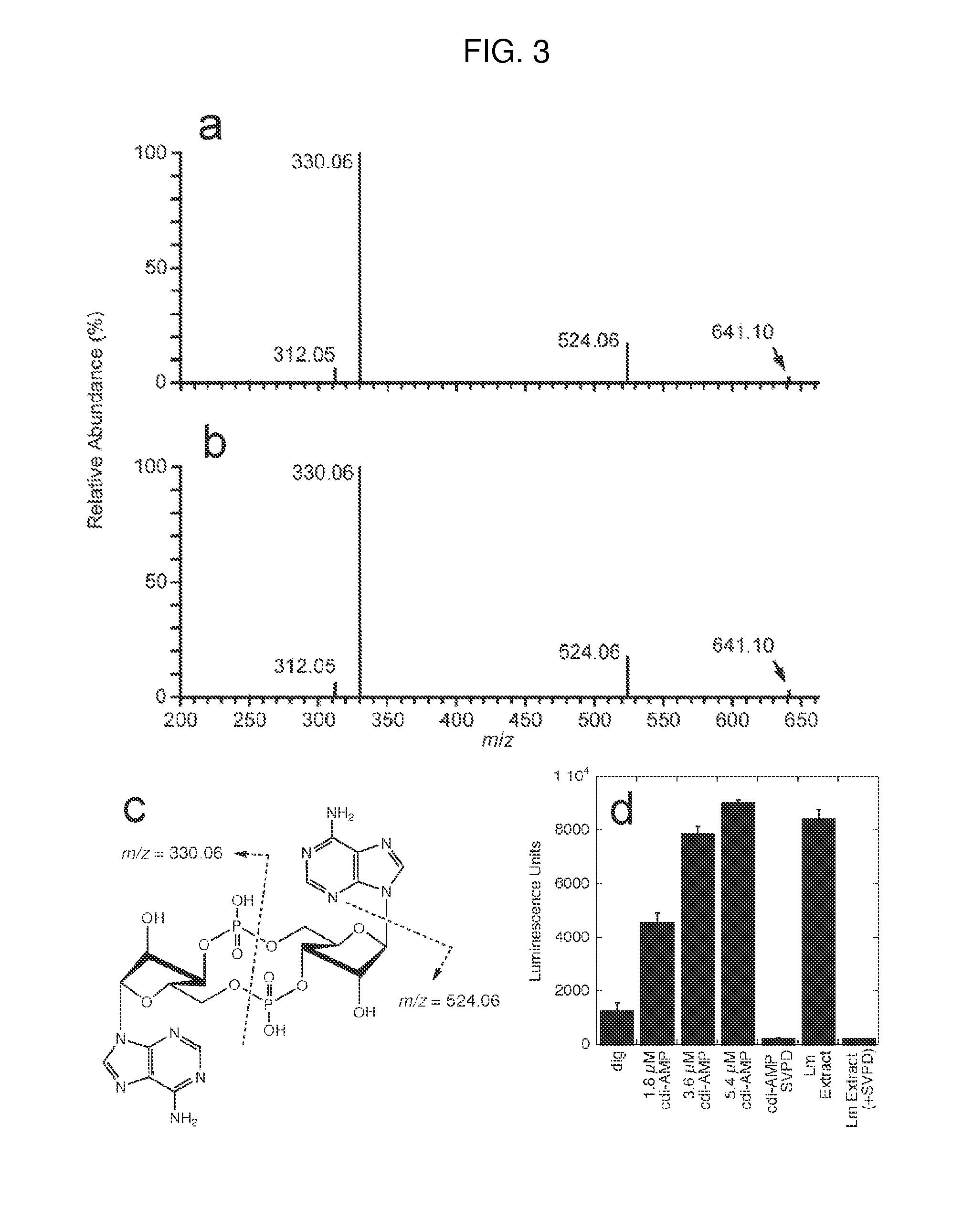 Cyclic di-AMP induction of type I interferon