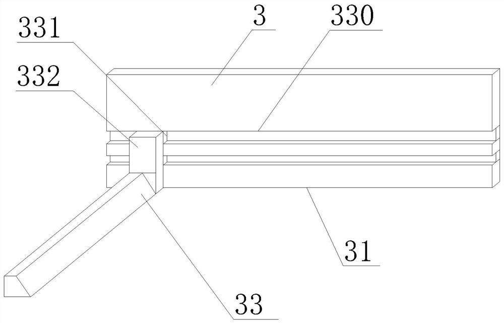 Aluminum alloy profile machining tool and clamping mechanism thereof