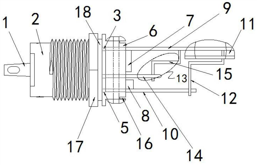 A light-emitting diode for traffic lights