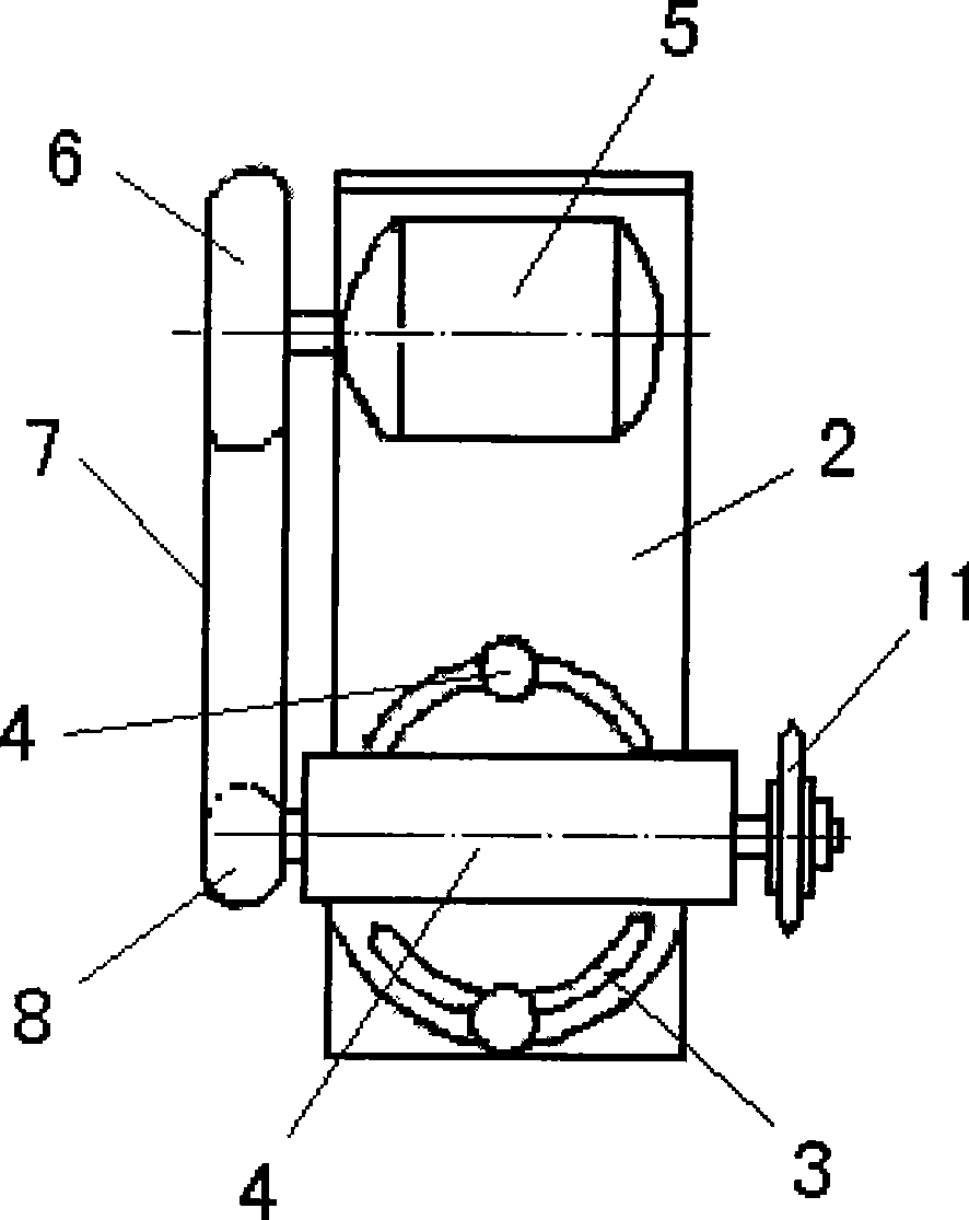 Method for grinding helical burr on soft rubber roller and processing device