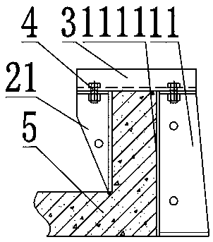 Precast caisson mold assembly and using method thereof