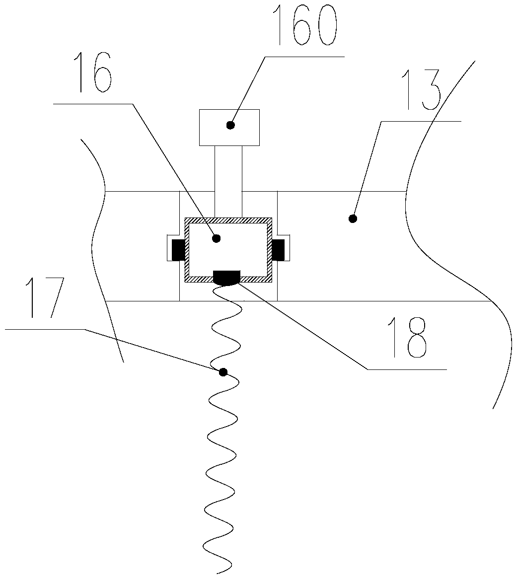 Mosquito dispeller assembled to automatic feeding device of annular farm