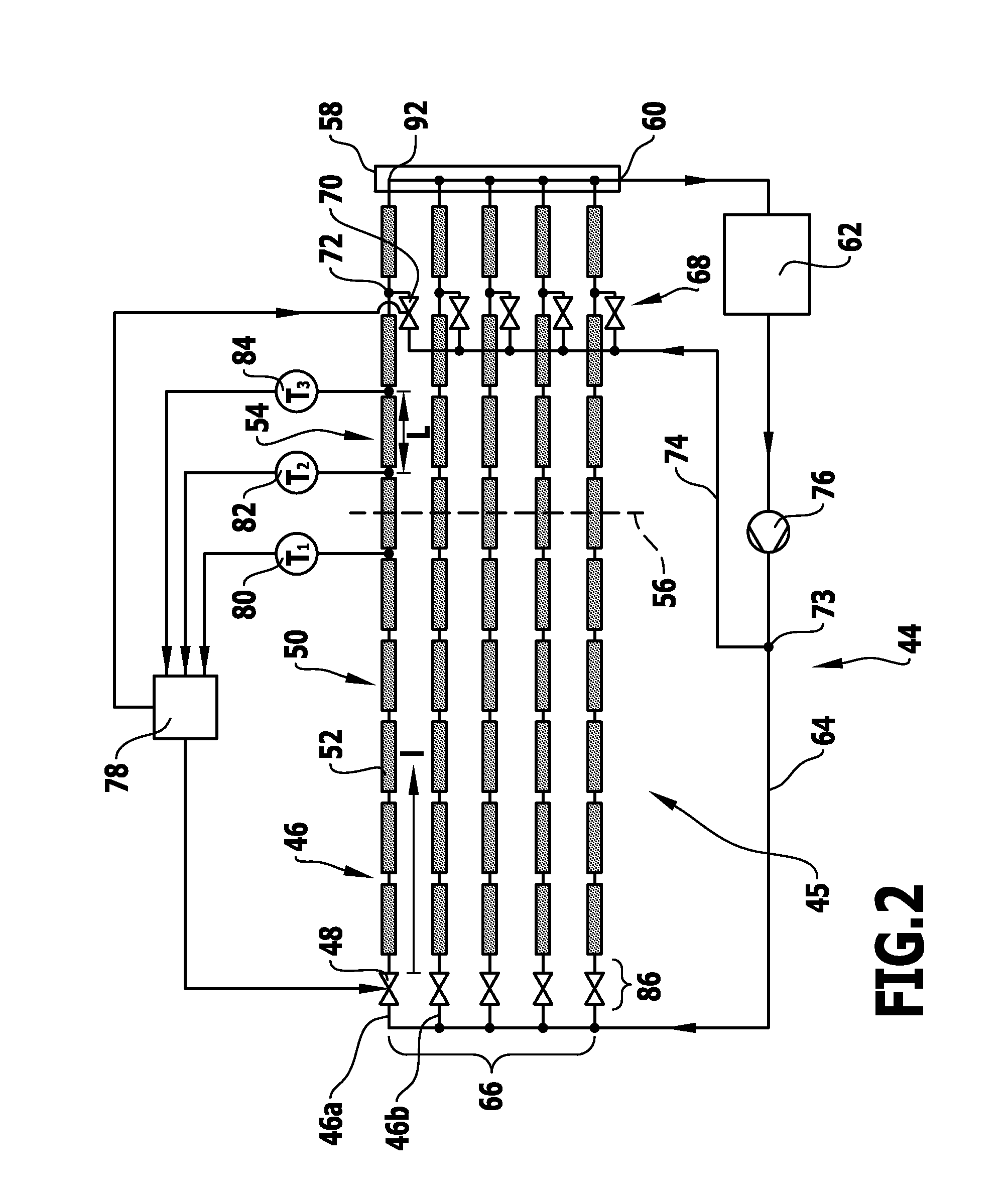 Method of generating superheated steam in a solar thermal power plant and solar thermal power plant