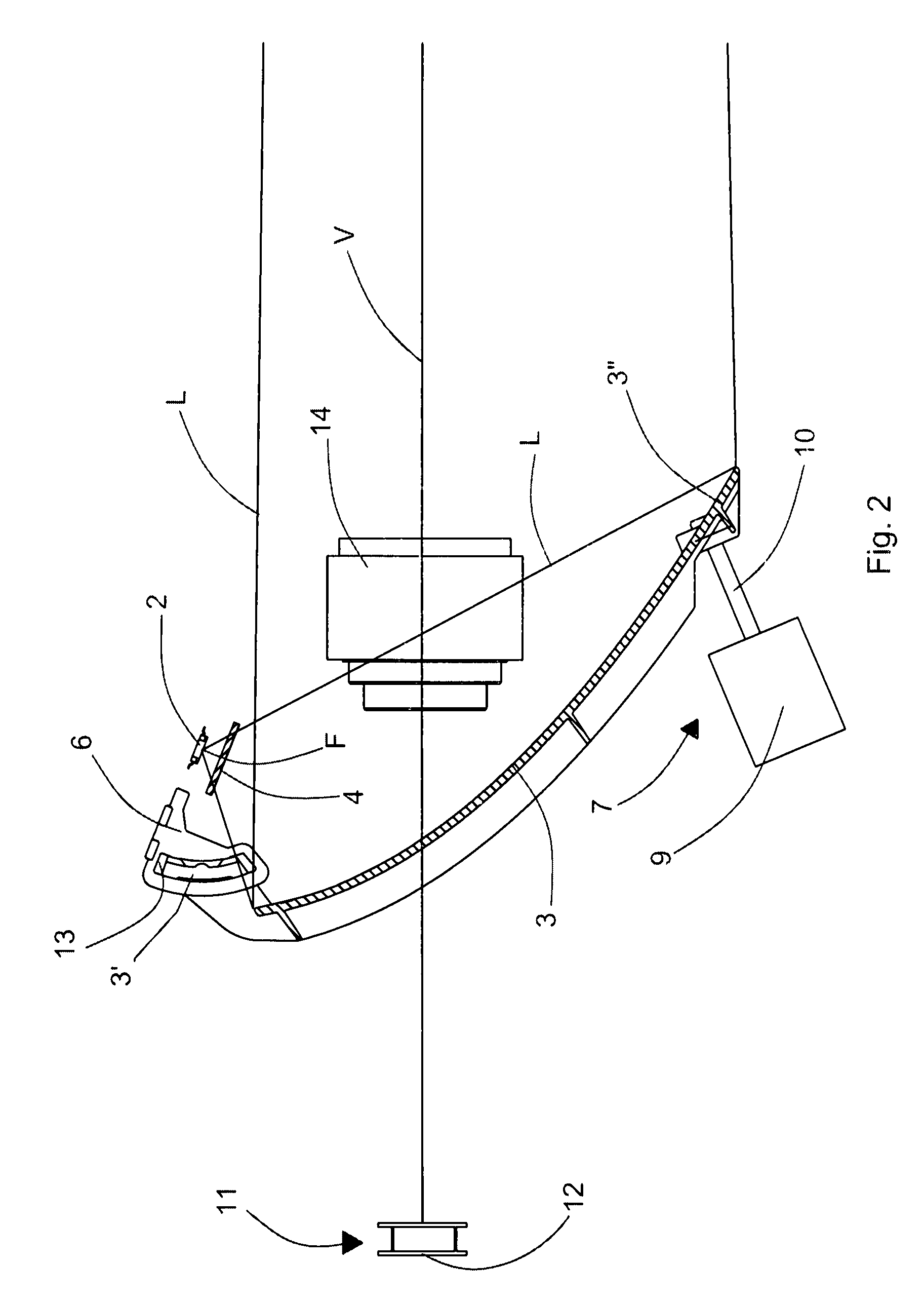 System for automatically acquiring optically coded information, illuminator for said system and method for aligning with each other optical components of the system