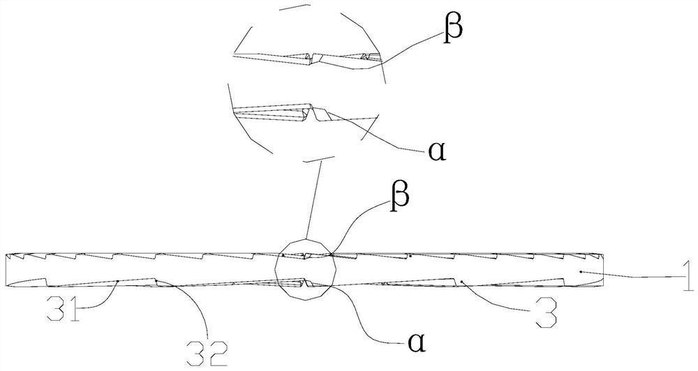 A kind of anti-loosening washer for threaded connection and preparation method thereof