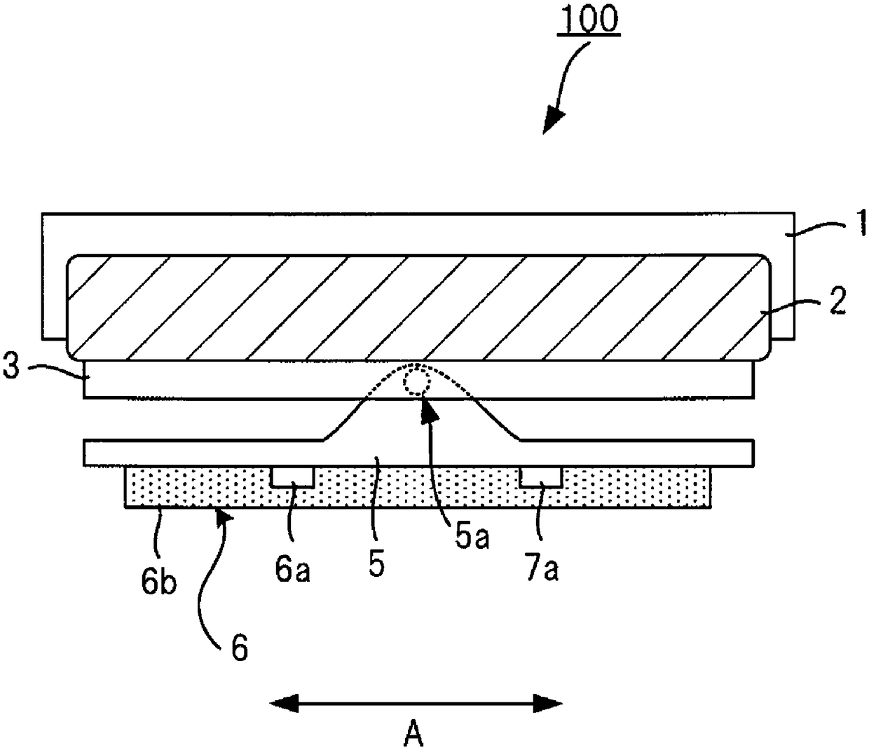 Pulse wave detection device and biometric information measurement device