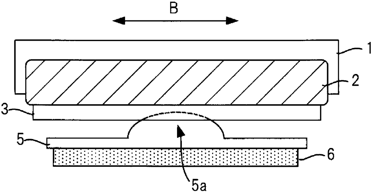 Pulse wave detection device and biometric information measurement device