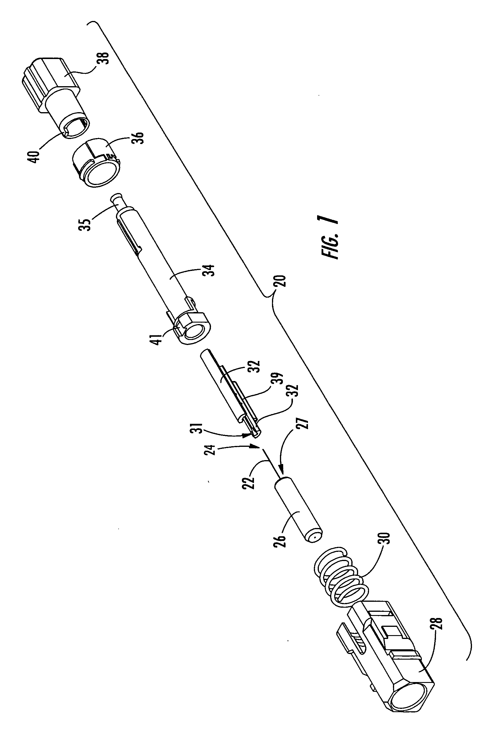 Field-installable connector including stub optical fiber having laser shaped endface