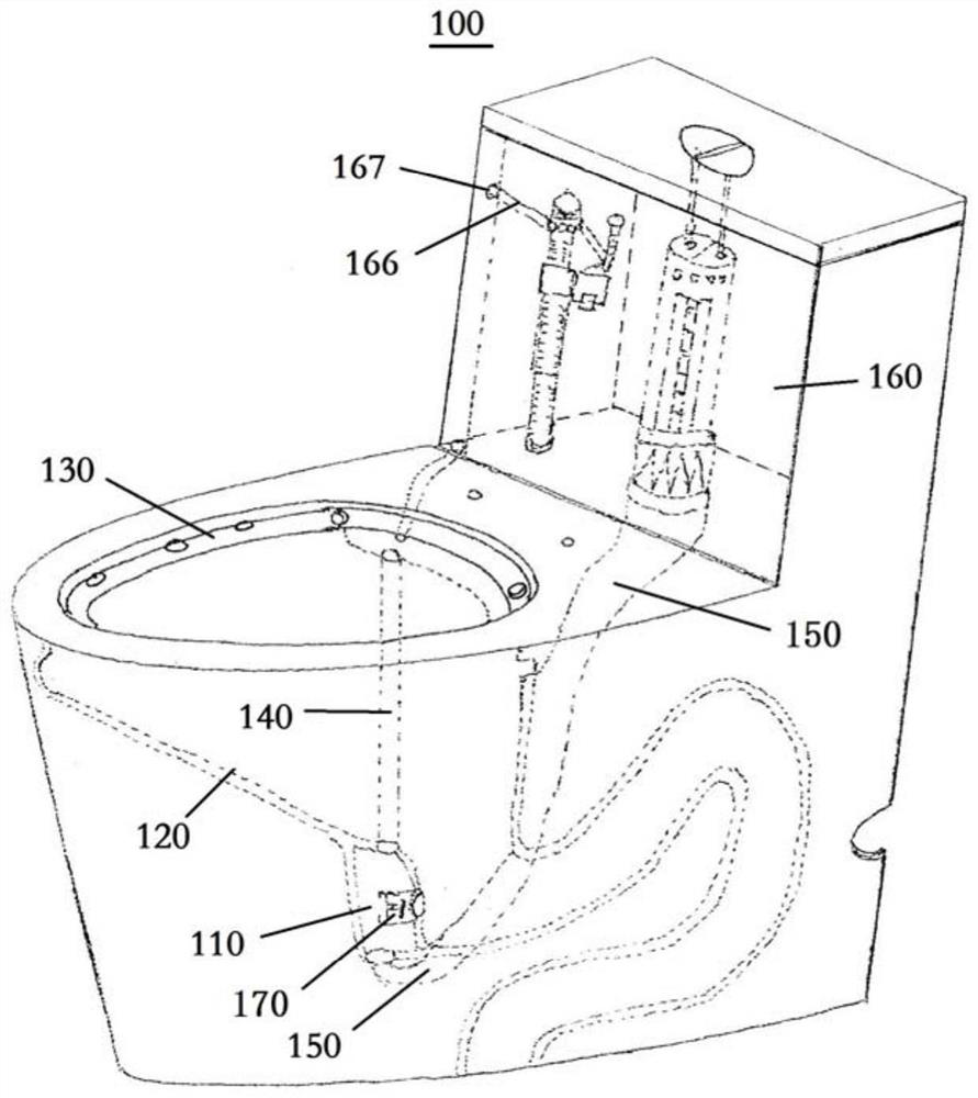 Closestool and one-way valve for jet hole thereof