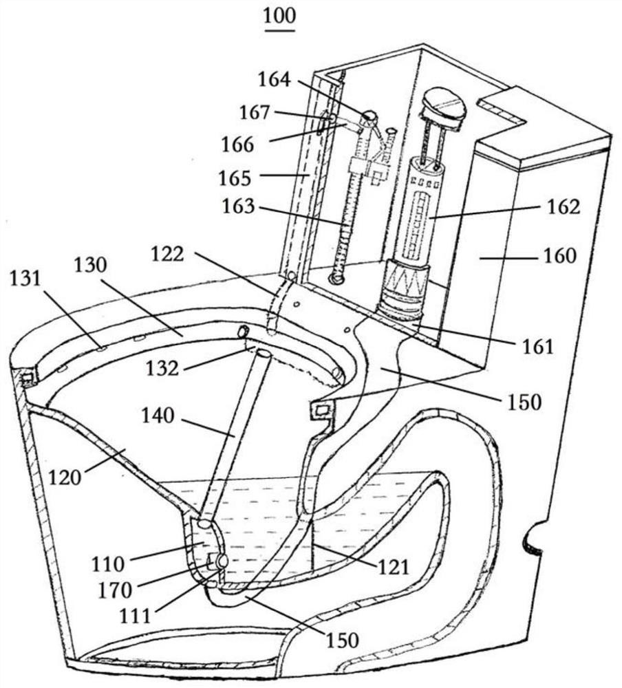 Closestool and one-way valve for jet hole thereof