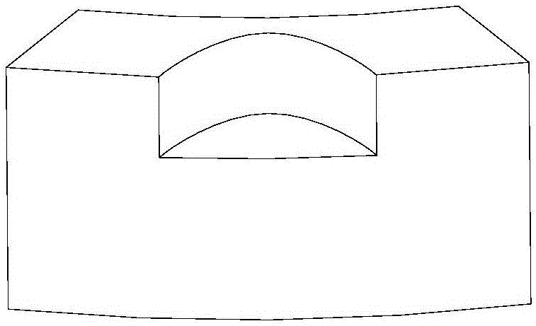 Cosine curve mechanical seal end surface structure
