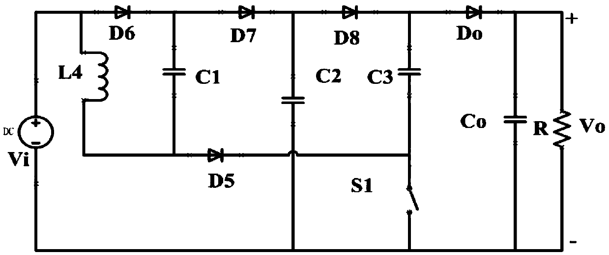 High Boost DC Converter with Switched Inductor