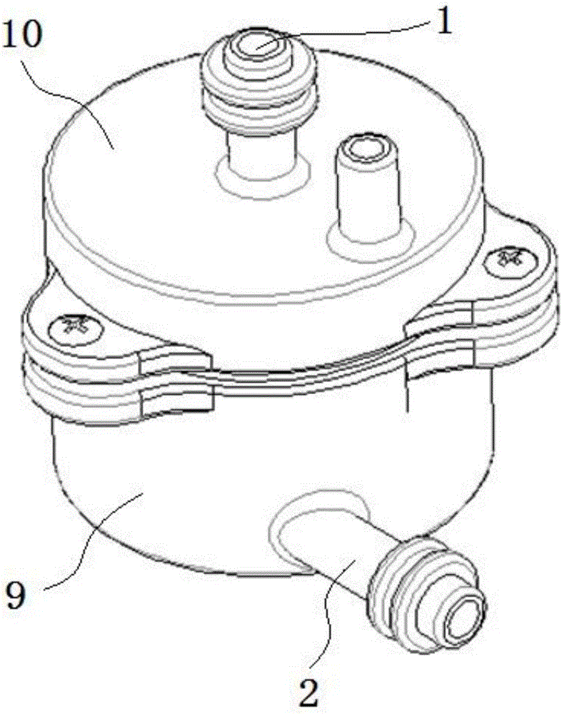 Centrifugal left ventricle assisting device