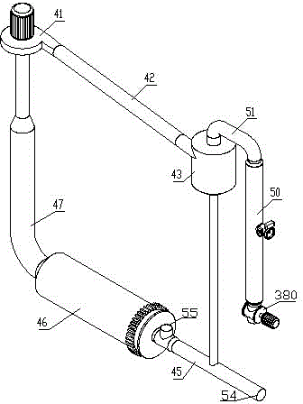 Efficient circulating fluidized bed grinding equipment and application method thereof