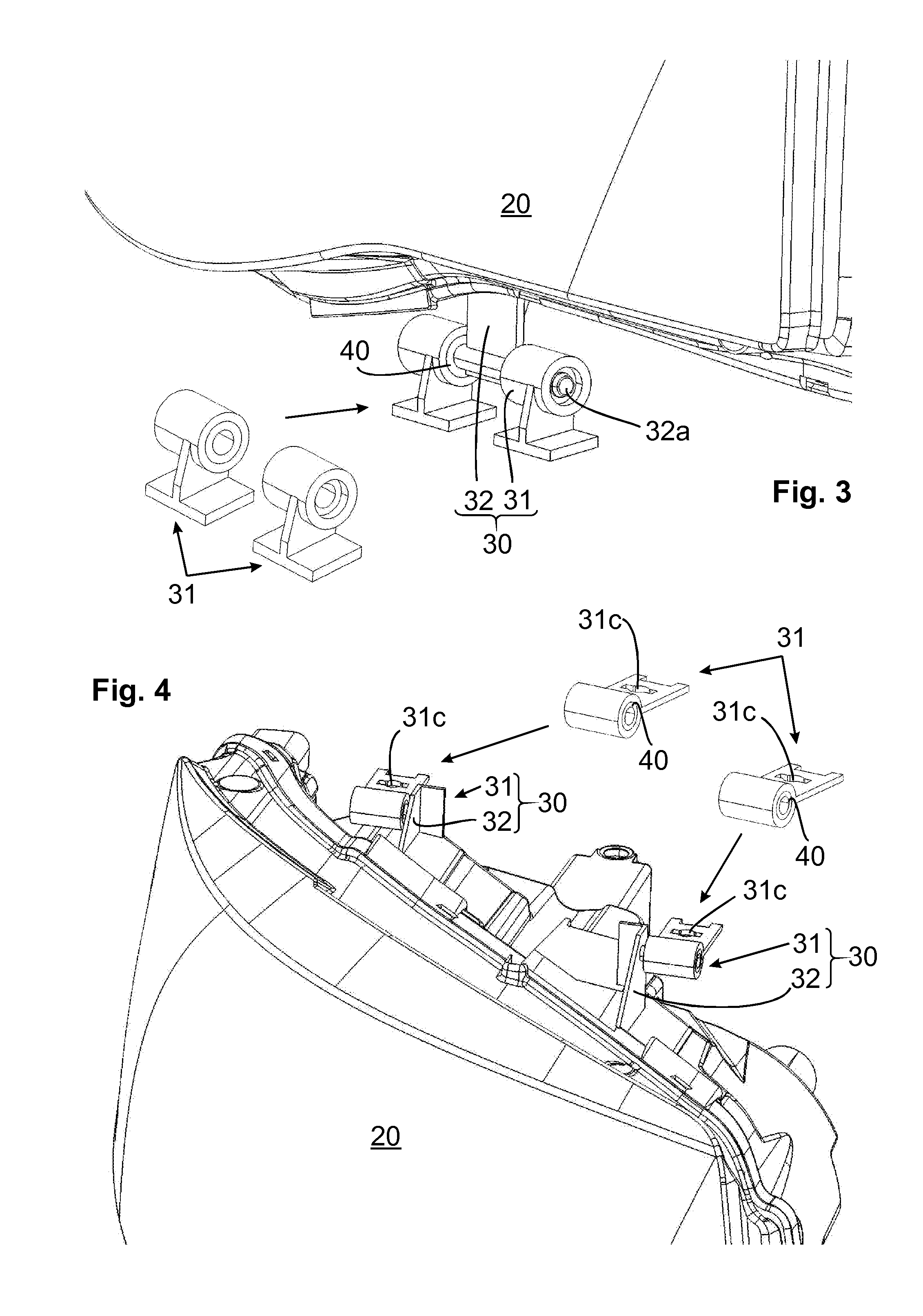 Joining arrangement for joining a first joining partner to a second joining partner of a vehicle