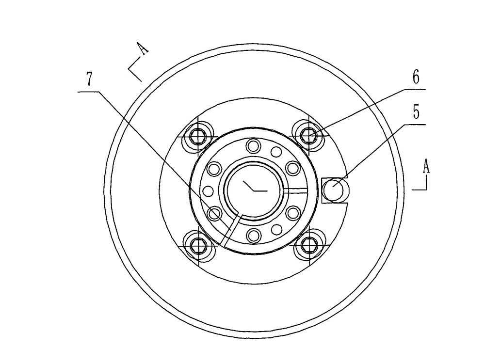 Driving shaft fine-tuning connecting taper sleeve