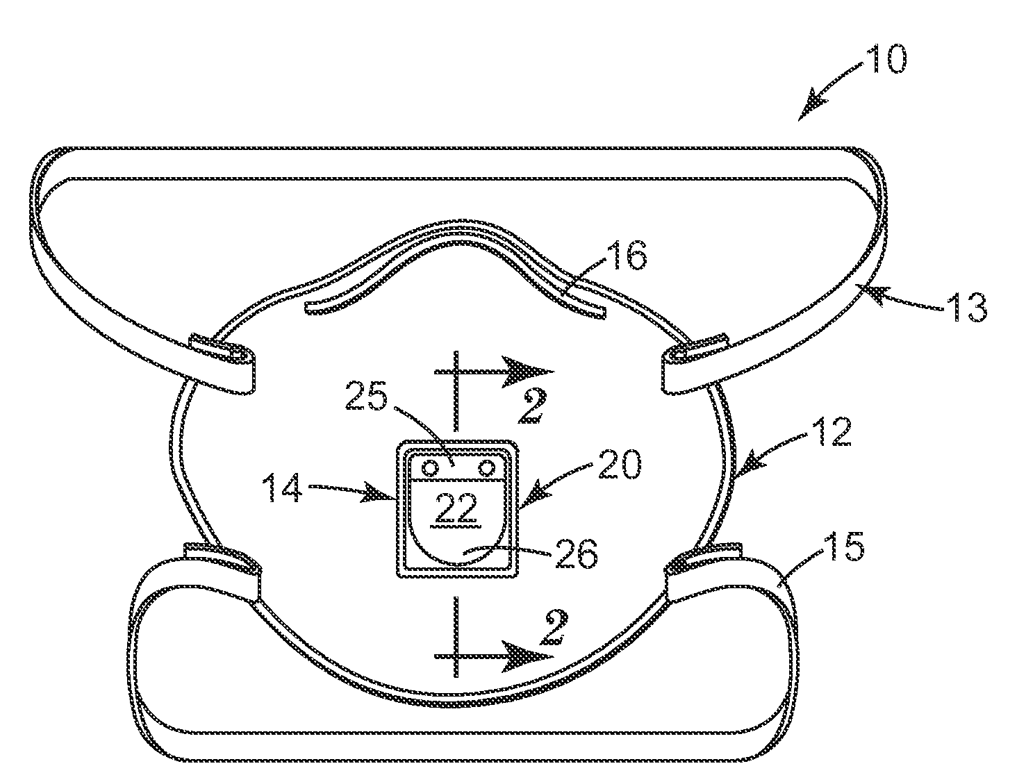 Respirator having valve with an ablated flap
