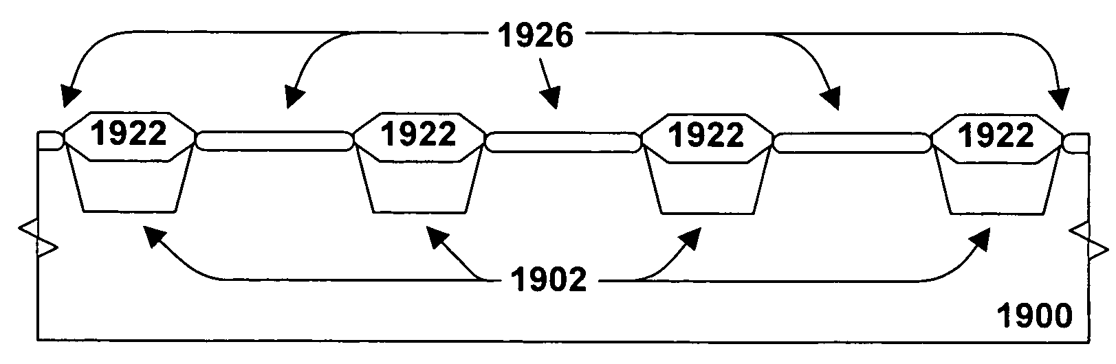 Alignment marks with salicided spacers between bitlines for alignment signal improvement