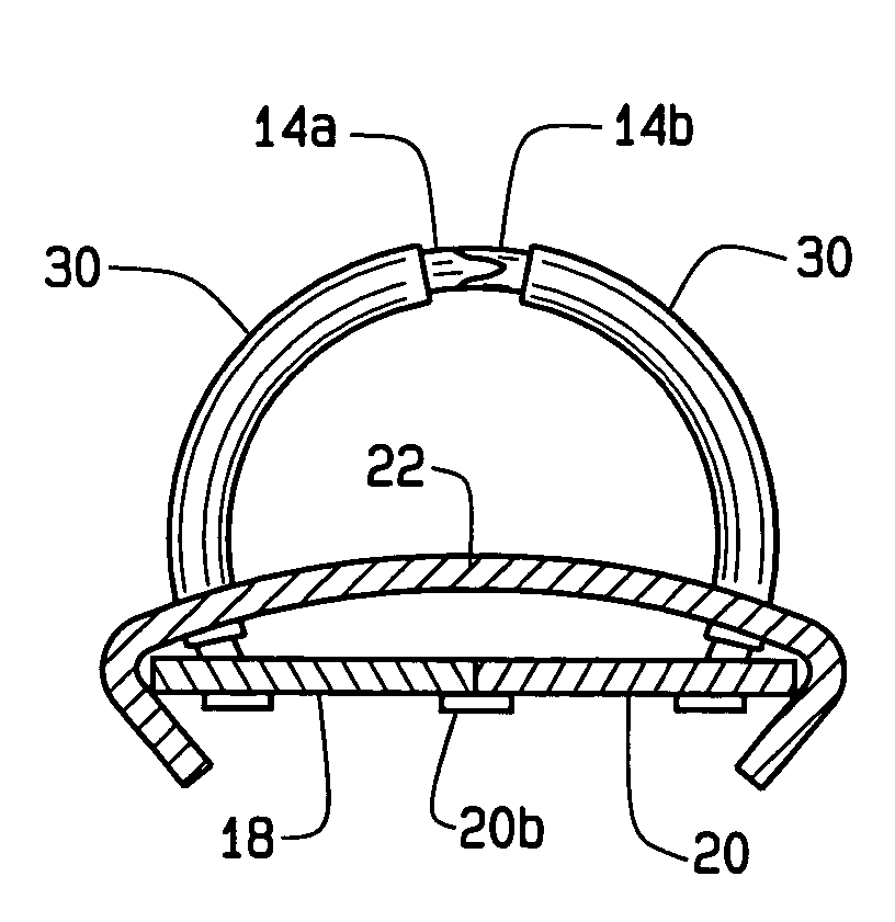 Twist lock ring binder