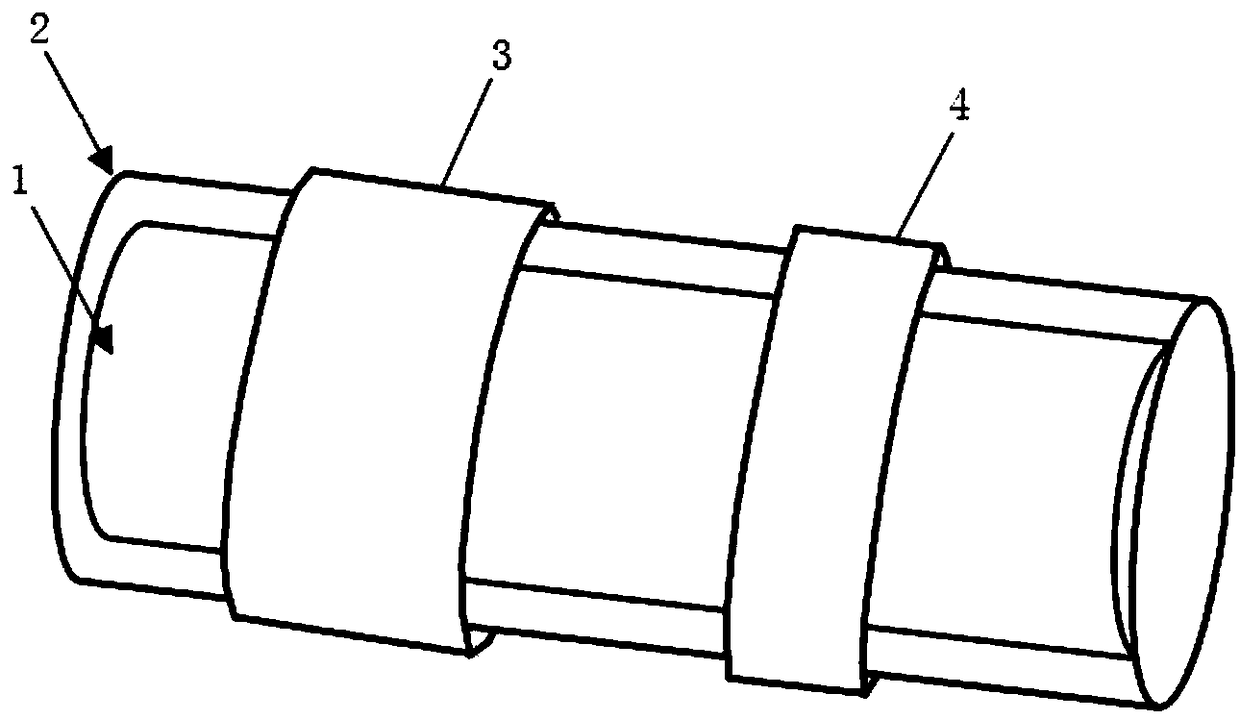 Double-section microwave baking roller and method of the same used for improving baking quality