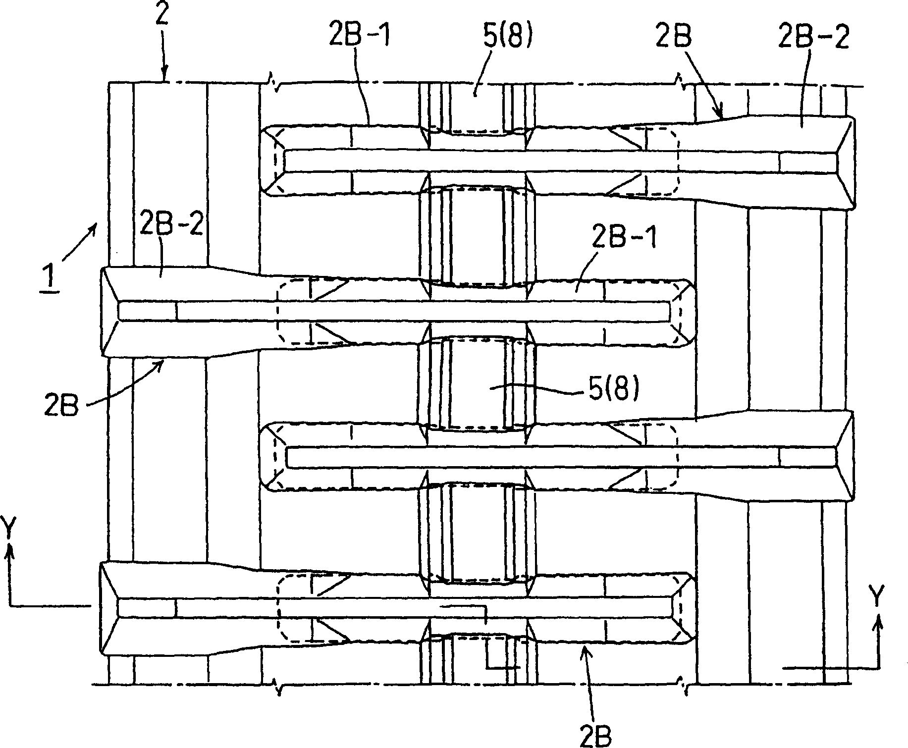 Rubber crawler belt