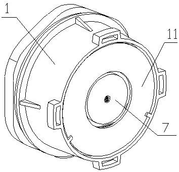 Explosion-proof valve capable of carrying out humidity management and application thereof