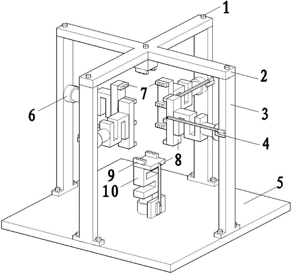 Device and method for measuring actual triaxial creep of geotechnical engineering test specimen