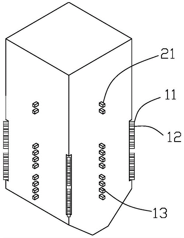 A boiler with controllable tangential combustion