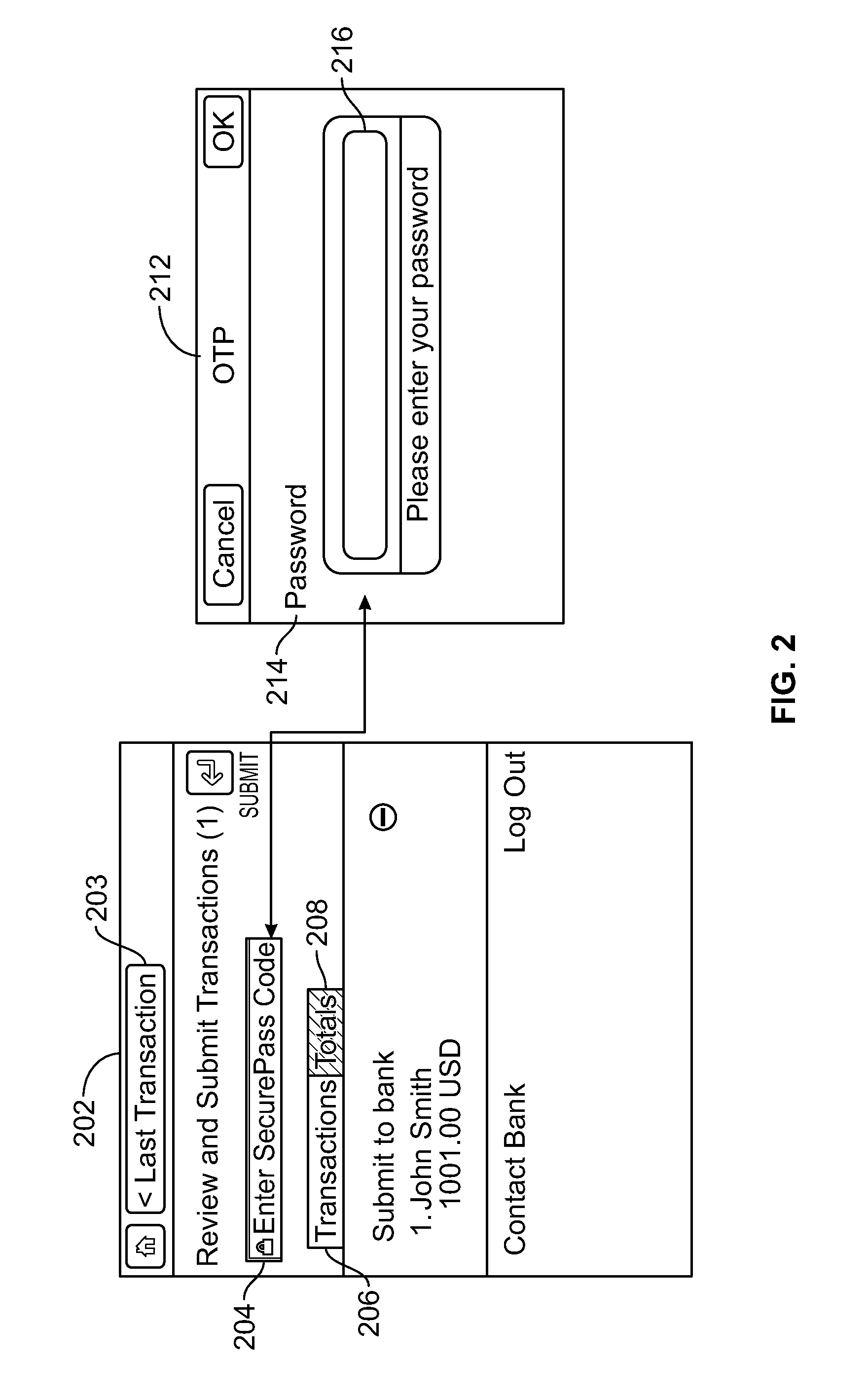 Method and apparatus for integrating a dynamic token generator into a mobile device