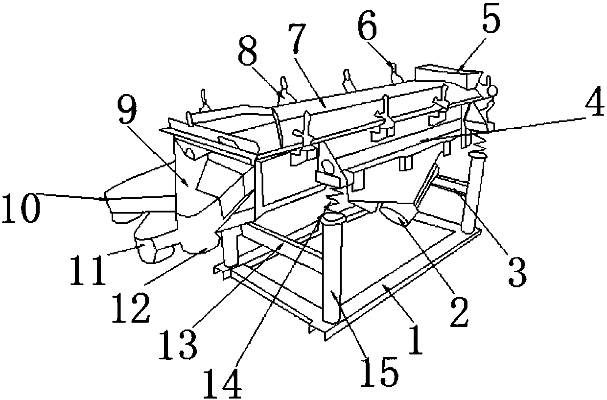 Device of stir-frying melon seeds