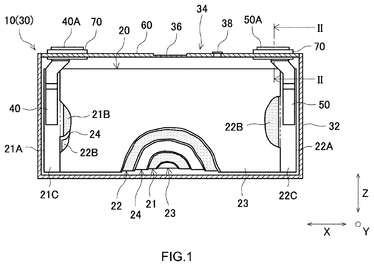 Lid body and sealed battery