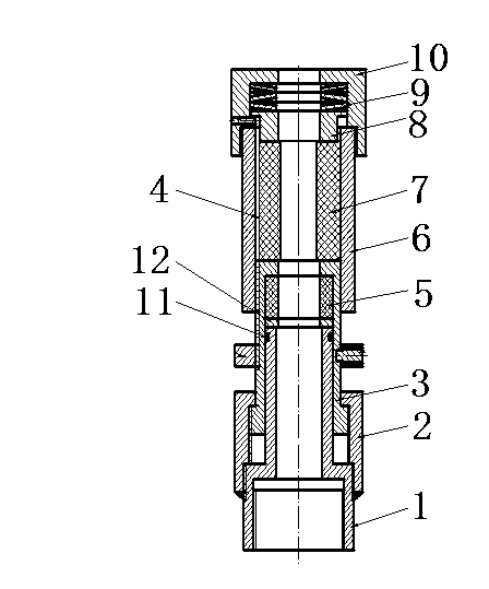 Automatic deviation adjusting wellhead sealing device