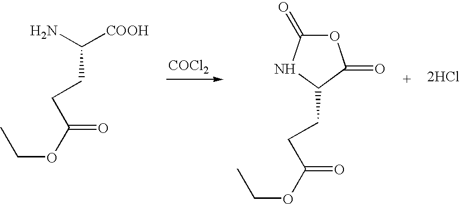 Synthesis of amino acid, N-carboxyanhydrides