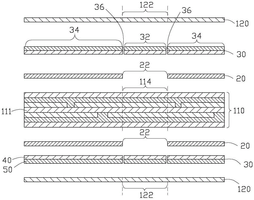 Flexible and hard combined circuit board and manufacturing method thereof