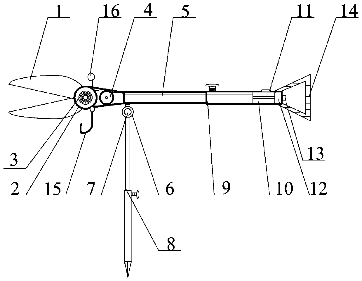 Fruit tree trimming device