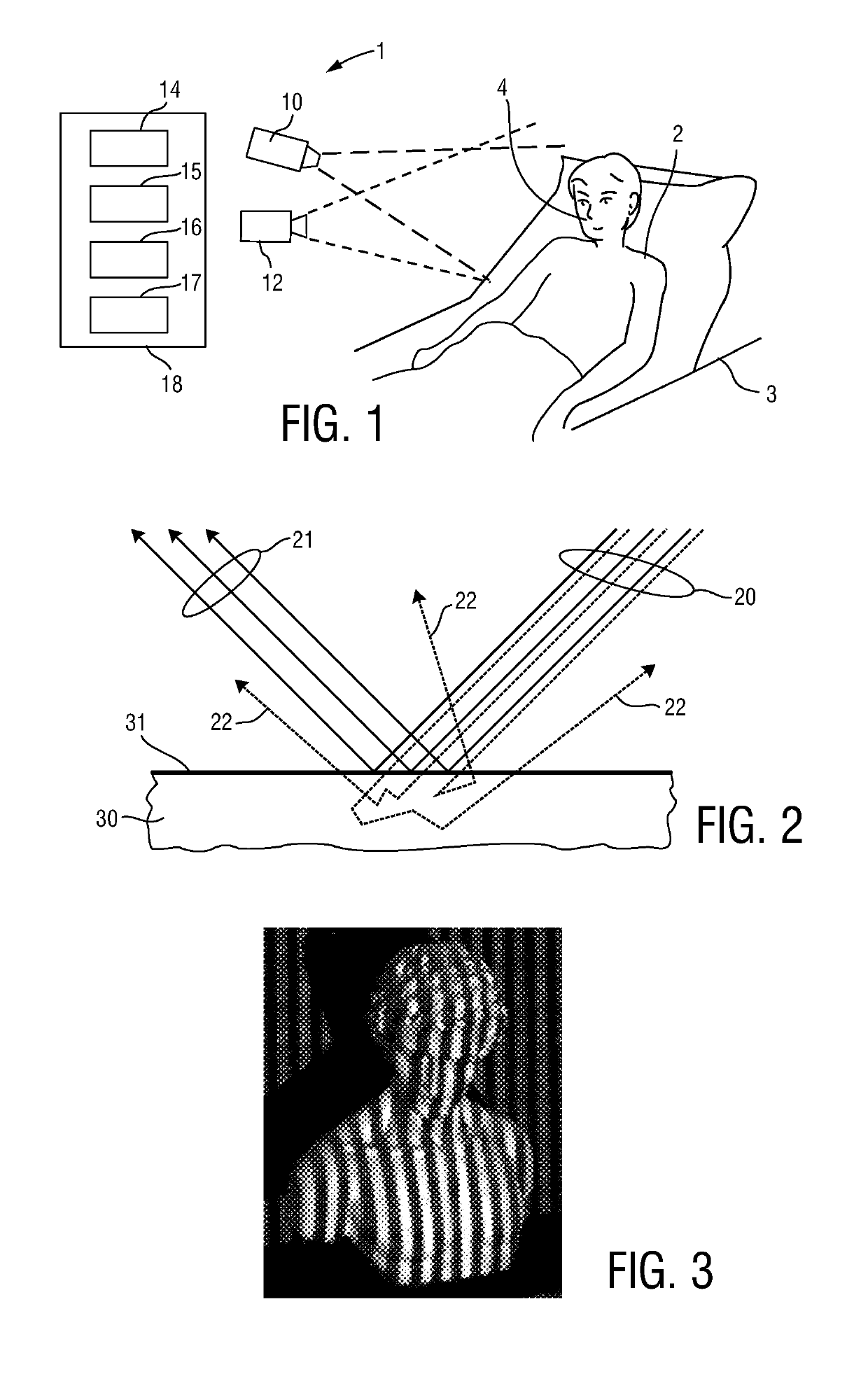 Device and method for skin detection