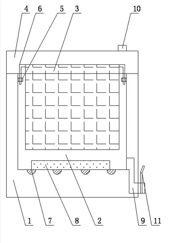 Improved workpiece cleaning device