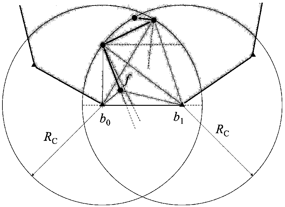 Method for repairing network hole of wireless sensor network based on direction of arrival