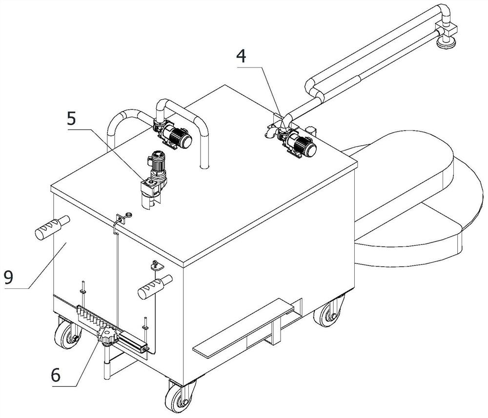 Leveling and repairing mechanism for building concave-convex ground