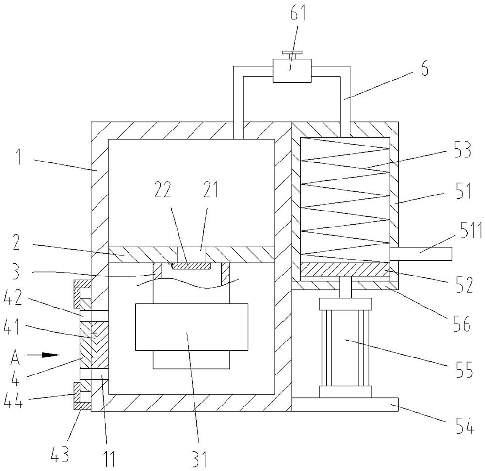 A positive pressure explosion-proof control cabinet