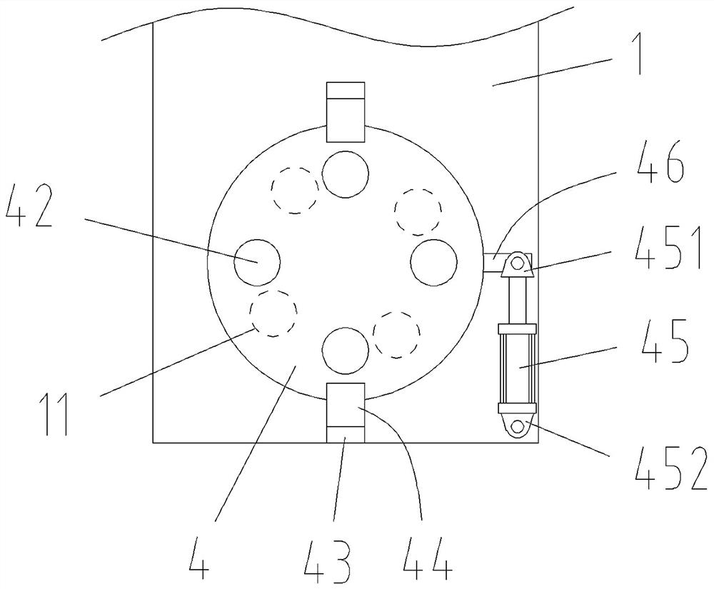 A positive pressure explosion-proof control cabinet