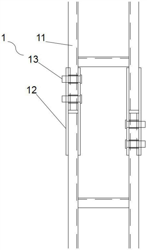 Cylinder sliding device