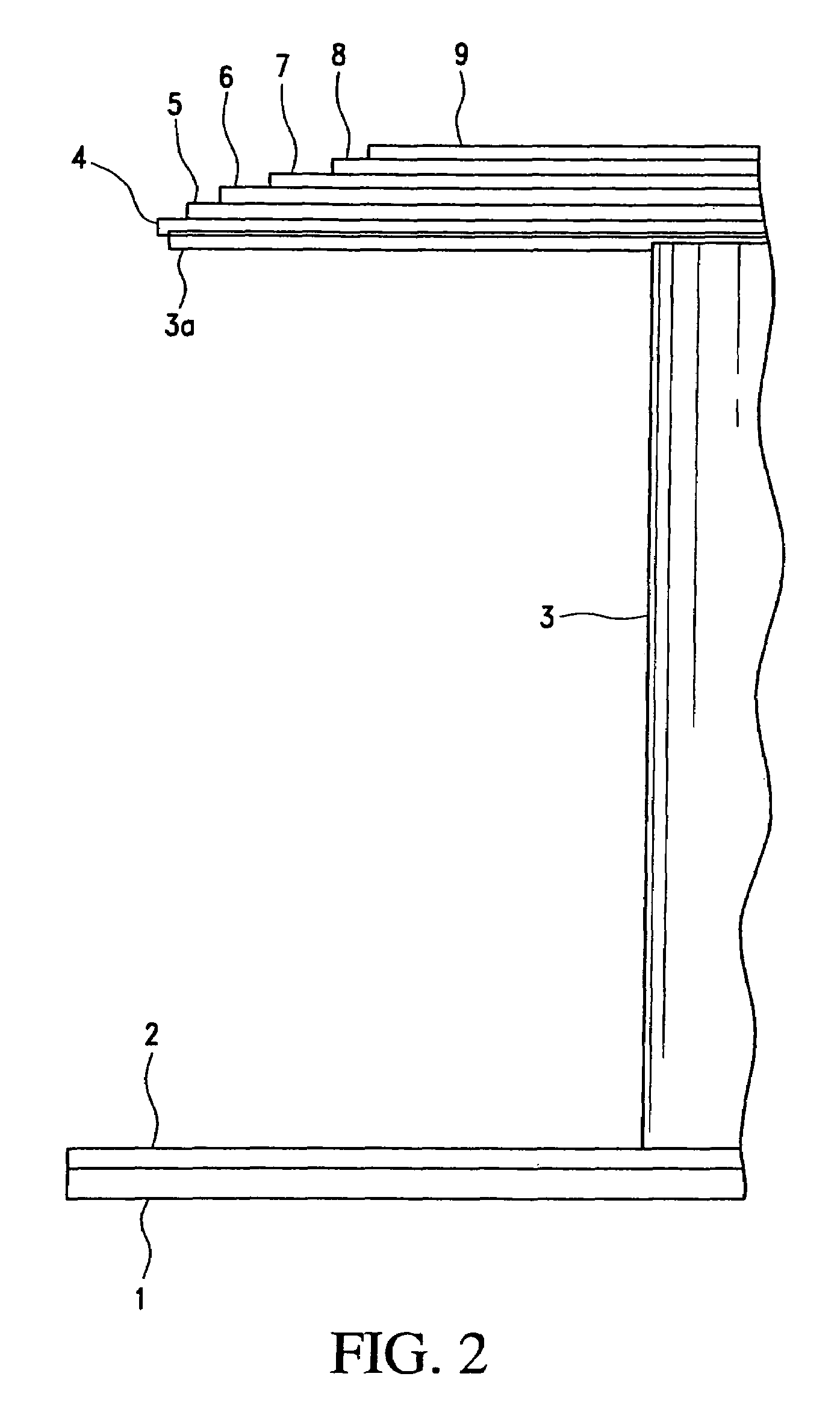 Permeable conductive shield having a laminated structure