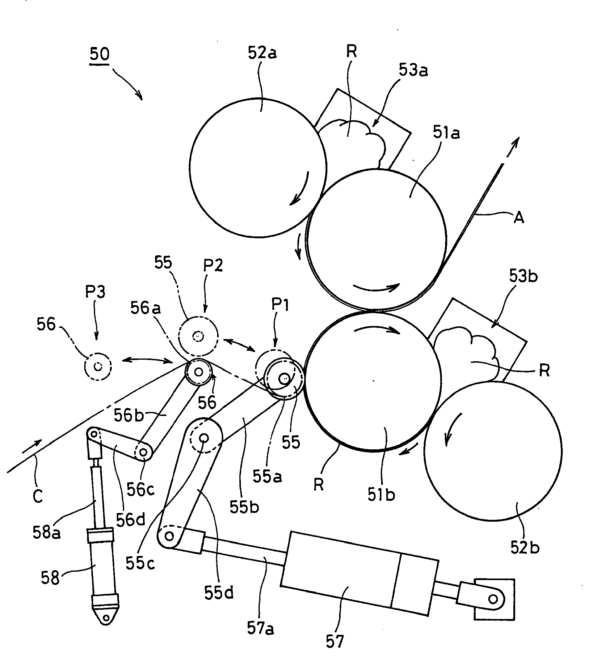 Cord Aligning Method In Calender Line And Apparatus Therefor